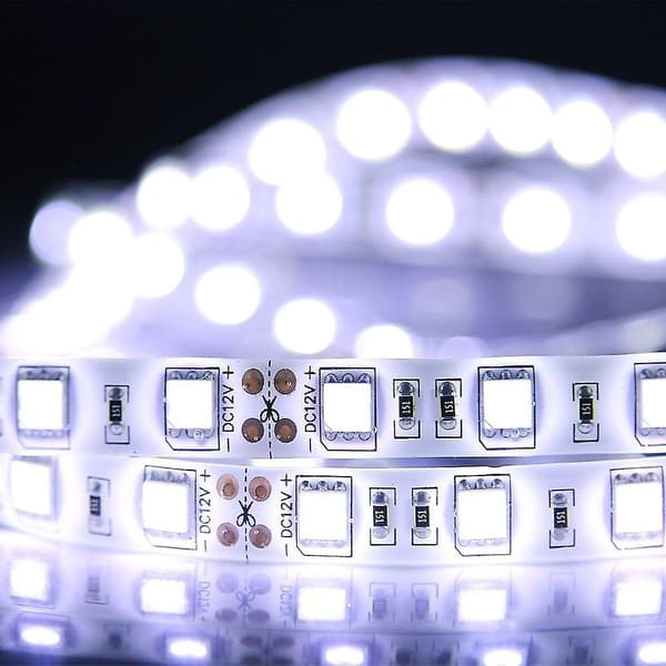 10m LED-lysstripe Vanntett SMD5050 600LEDs Dekor