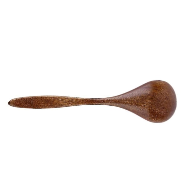 17cm Handgjord Träskedda Matlagningsredskap