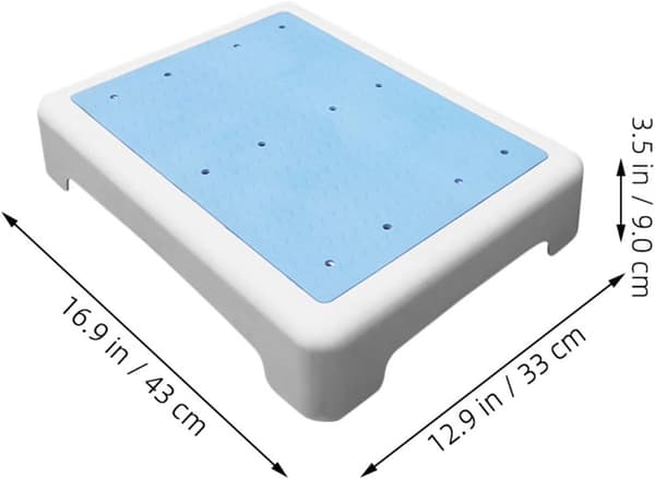 Skridsikker brusebadskammel til badeværelset Stabil støtte, PP- og TPR-materiale
