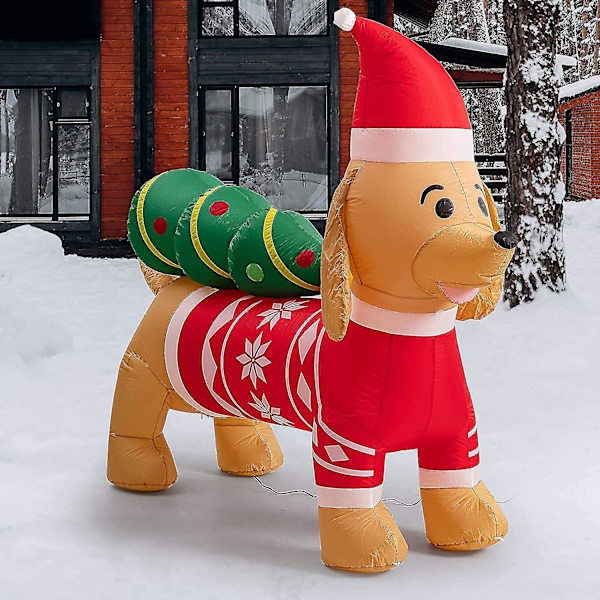 Jouluinen Ilmapallomakkara LED-valoilla