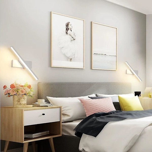 LED-seinävalaisimet, Pohjoismainen Minimalistinen 330° Kiertävä Olohuone