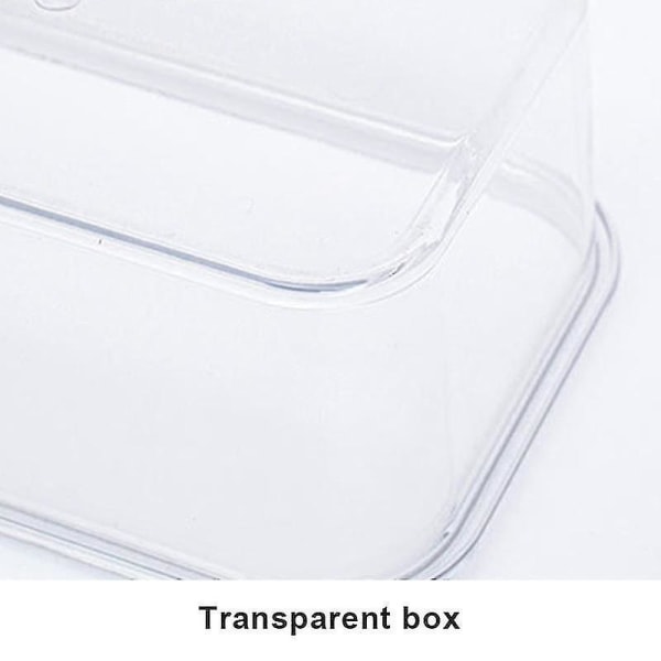 800ml Transparent Kylskåpslåda för Förvaring av Frukt och Grönsaker