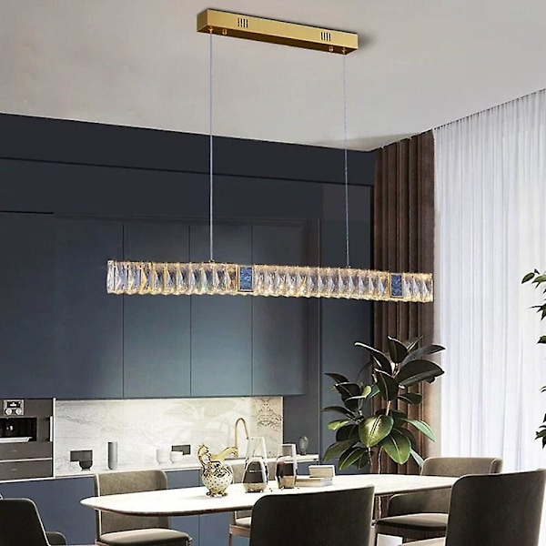 100cm Hængende Lanterne Design Lampe Rustfrit Stål Moderne