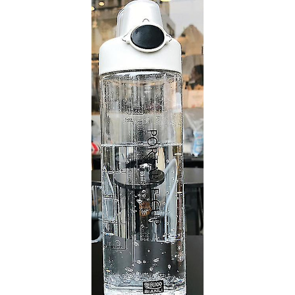 1000ml Explosion Sports Vattenflaska Proteinshaker Vit