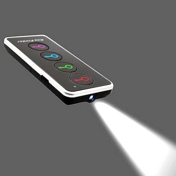 Trådløs LED-nøkkelveskefinner Mottaker Tapt Ting Lokator