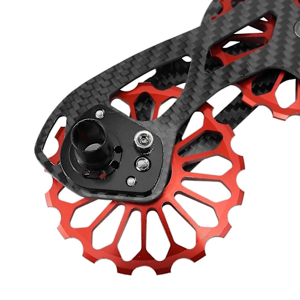 Oval Dish Mtb Kolfiber Växelrullar System