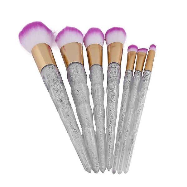 7 stk. Professionelle Makeup Kosmetik Pensler Pudder Værktøjer