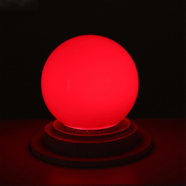 E27 LED Pærer 1W Pe Frostmat LED Globe Farverig 220V - 1 stk (rød)