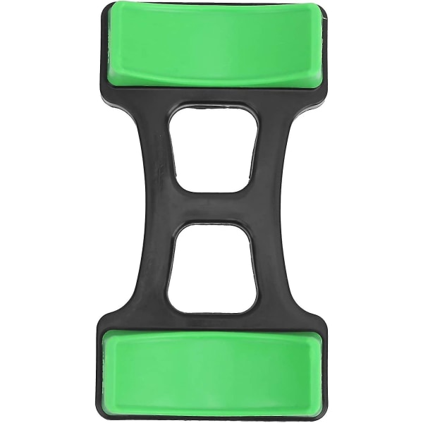 Fitness Dumbbell Stativ Dumbbell Opbevaringsstativ Support Stativ Dumbbell Stativ Buffer (sort grøn) (2 stk)