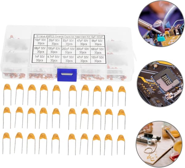 Keramisk Kondensator Sortiment Monolitisk Kondensator til DIY Elektronik Projekter