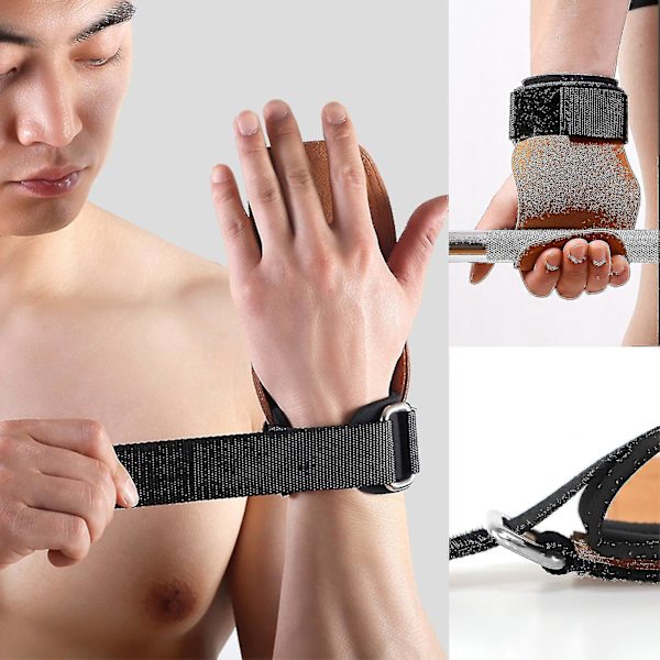 Palm Protector Anti-skli Justerbar Nylon Tårebestandig Horisontal Stang Hansker For Treningssenter