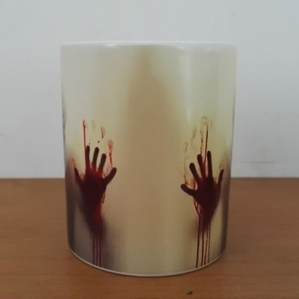 Nyeste The Walking Dead Kaffe Krus Varmefarge Skiftende Kopp