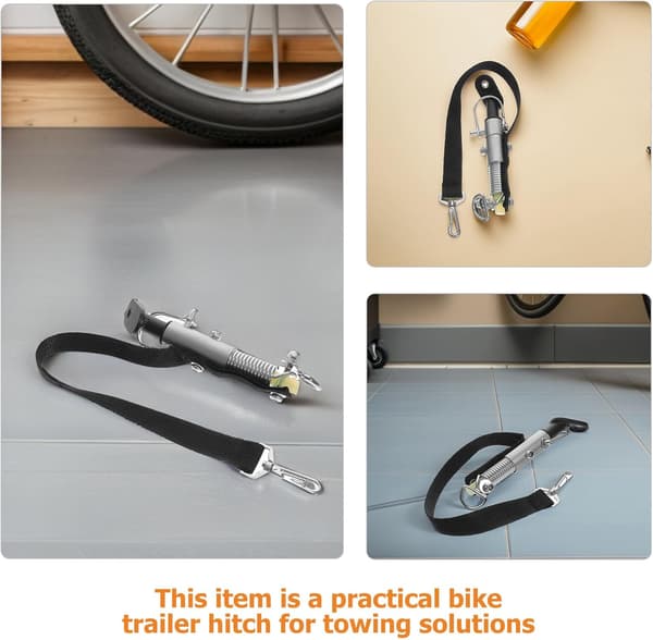 2 stk. cykeltrailerkobling adapter cykeltrailerkobling adapter til træk