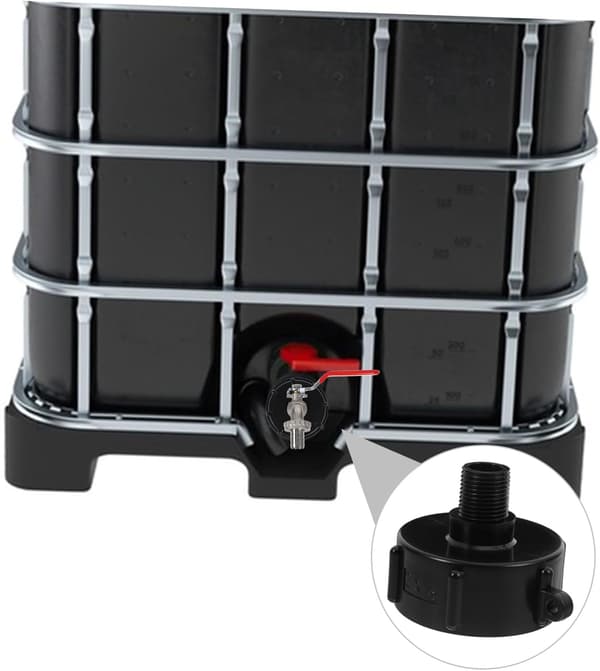 Ventiladapter til Tank 2 stk. Kraftig Tote Adapter