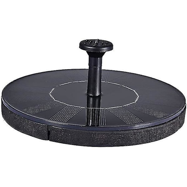 Solcelled Fontene Pumpe 1.4w Flytende Vannfontene 4 Dyser