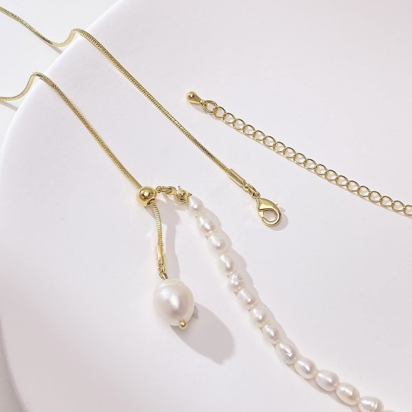 Makean veden choker-kaulakoru riippuva ketjukaulakorulla