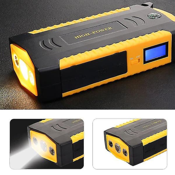 Multifunktionell Jump Starter Bilbatteri Nödfordon