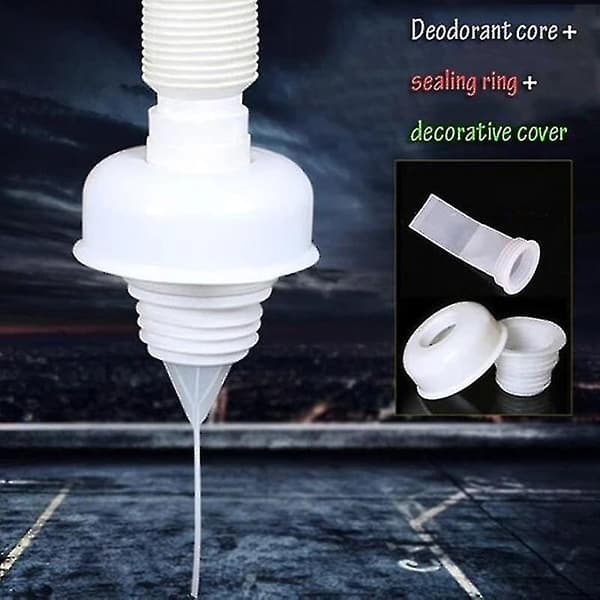 Badeværelseslugtsikre afløbsfiltre Afløbsrørforsegling Gulvafløbskerne Tætning Ring