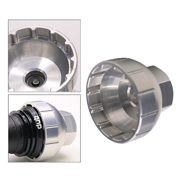 Cykel 12-Slots 46mm Bundbraket Montering (farve: sølv) (1 stk)