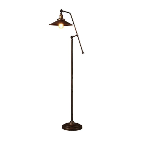 40w Loft Industriell Vindjärn Art Fiske Golvlampa