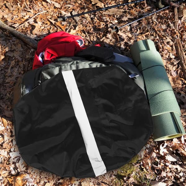 Vattentätt reflekterande ryggsäcksregnskydd med elastisk kant, stor storlek 60L