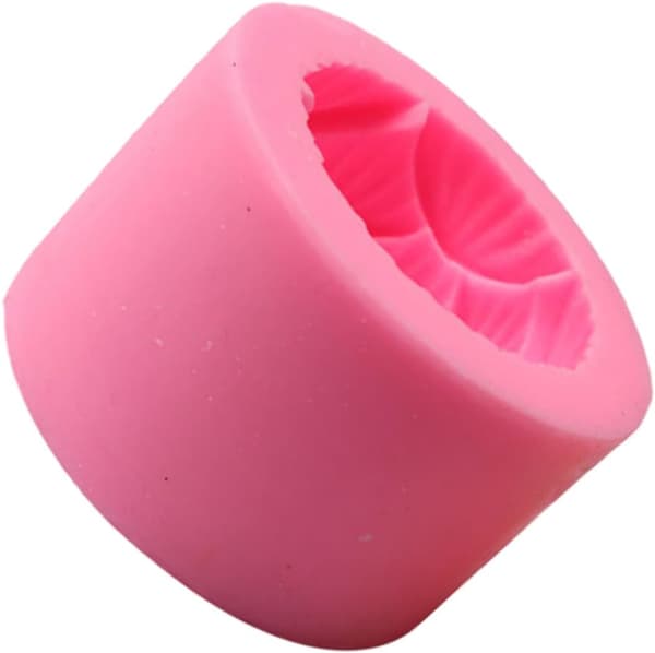 Silikon Lotus Aromaterapi Stearinlysform for DIY Såpelaging Flytende Silikon Kakeform