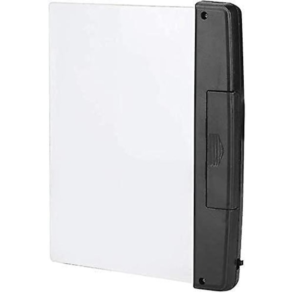 LED Leselys, Lommelykt for Paperbackbøker, Bærbar Flat Panel Leselys for Natten Med