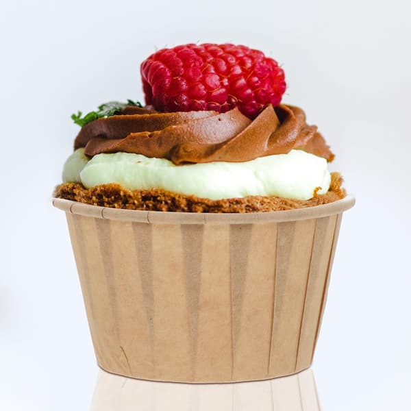 50 stk. baketilbehør Bakekopper Engangs fortykkede papir cupcake-kopper
