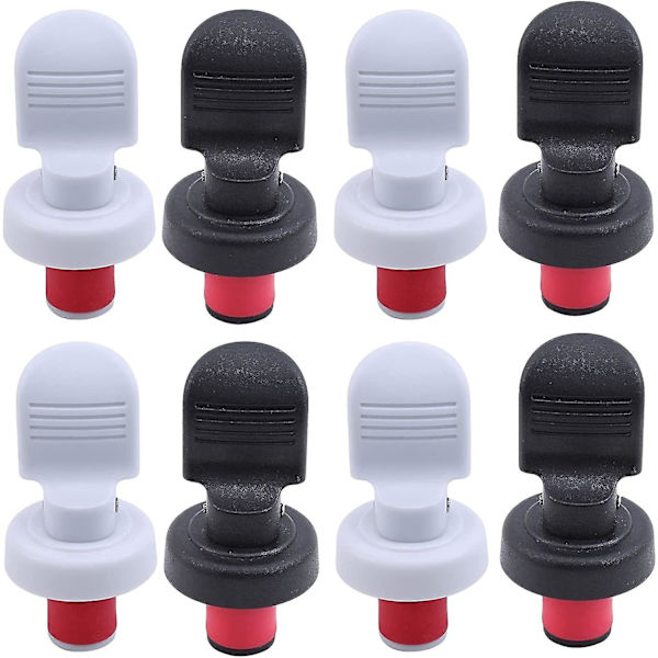 Pakke med 8 Flaskepropper, Universelle Ølflaskepropper, Ølflaskepropper