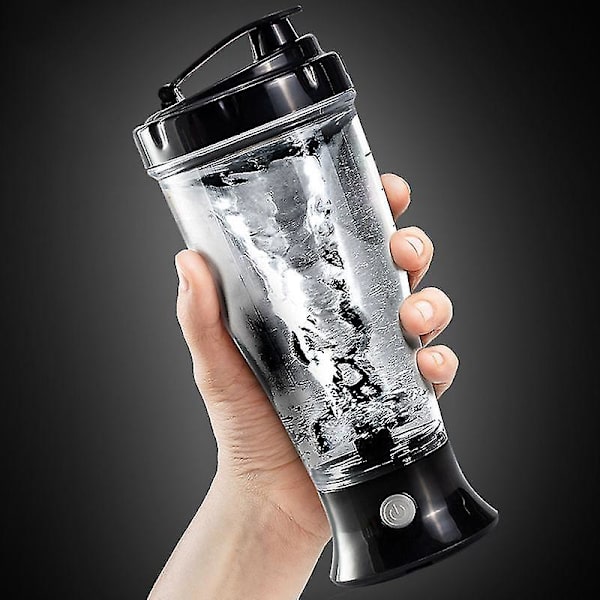 600 Ml Shakerflaske Proteinpulver Vand Gym Træning Elektrisk Automatisk Havregryn Kop Mælk Bærbar Blanding