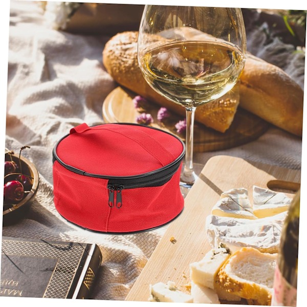 Udendørs Picnic Service Taske Camping Opbevaringspose til Tallerkener