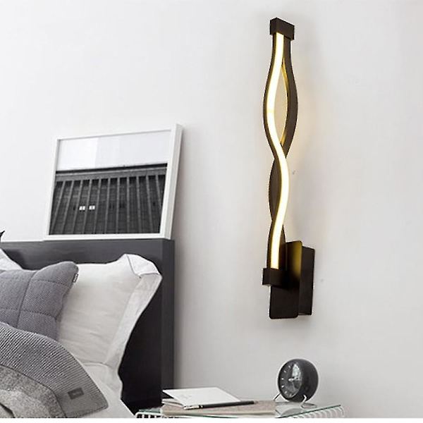 12W LED Vegglampe Bakgrunn Soverom Sengelampe Dekor