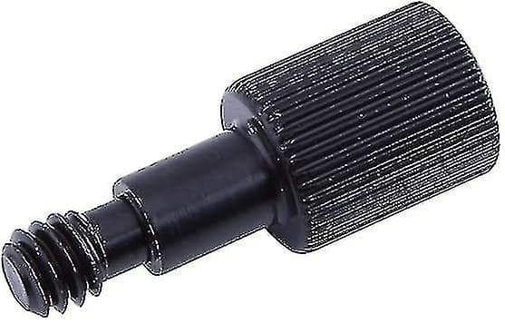 Svart metall kikkertstativadapter