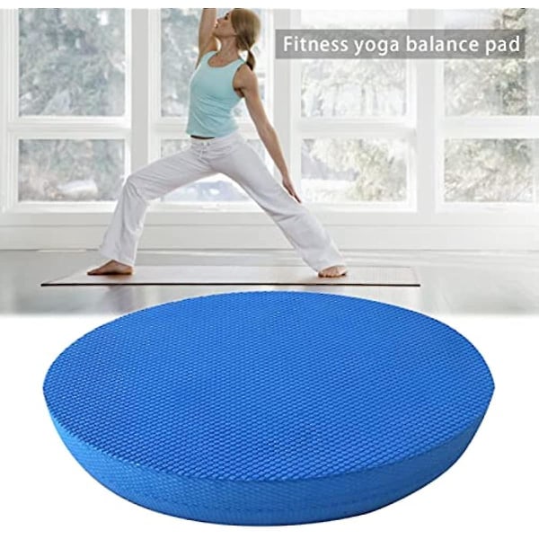1x ovale balanseputer Sklisikker Tpe Yoga Board Balansepute Stabilitetstrenerpute Fitness Treningspute