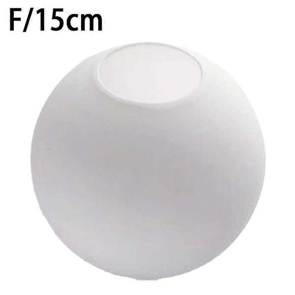 Matt Vit Globe Glaslampskärm Ersättning Rund Ljusskydd Reparation 15cm