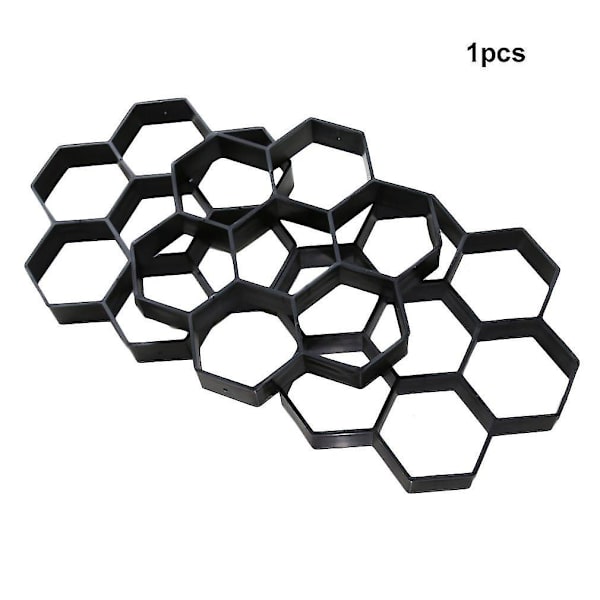Hexagonformad Trädgårds- och Uppfartsplatta i Plastform
