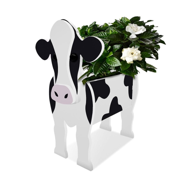 Sød Have Blomsterpotte Ko Hunde Plantekasse PVC Home Decor