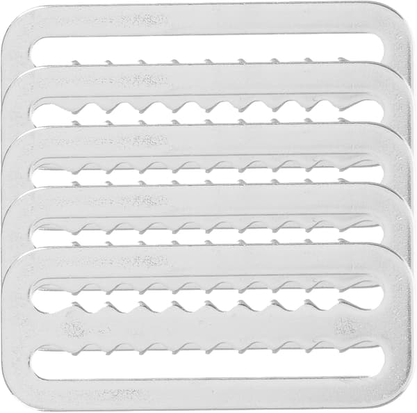 5 st 50 mm rostfritt stål 316 dykviktsbältehållare webbing spänne glidare