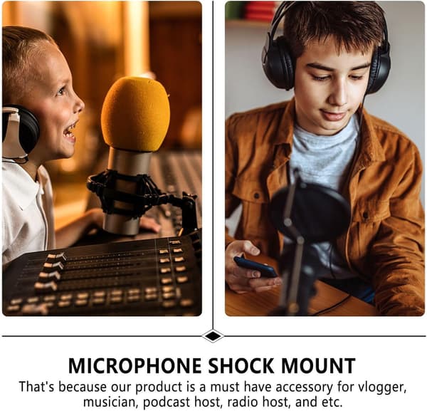 Universal mikrofonophæng Shockmount til mikrofonlegering mikrofonophæng