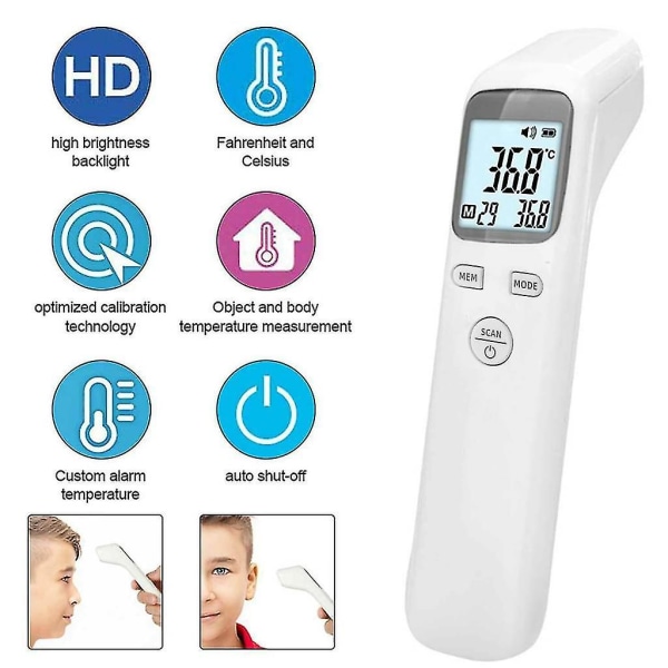 Klinisk Termometer Medicinsk Infrarød Digital Termometer