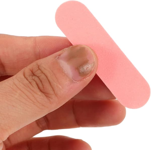 50 stk. professionelt neglefilsæt Mini Buffere til naturlige negle Engangsfil og Buffer Sæt