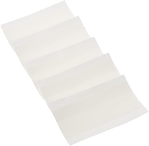 5 ark Hårforlænger Klæbestrimler Dobbeltklæbende Tape til Paryk Anvendelse Pu Materiale til Lace Front Hårsystem
