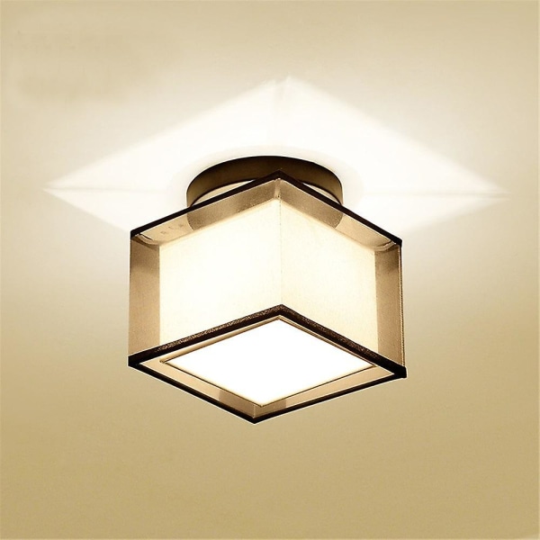 1-lys Taklampe Led Square Modern Enkel Lampe 9a40 | Fyndiq