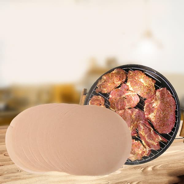 Bakepapir tilfeldig farge bakeark 7 tommer runde 100 stk