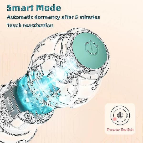 Smart Kattelegetøj Automatisk Rullende Bold Elektrisk