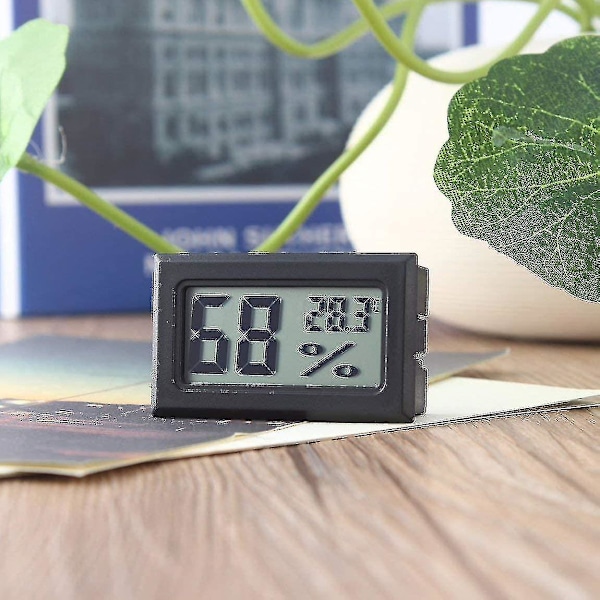 5-pak Mini Hygrometer Lille Digital Termometer Hygrometer Lcd Skærm Indendørs
