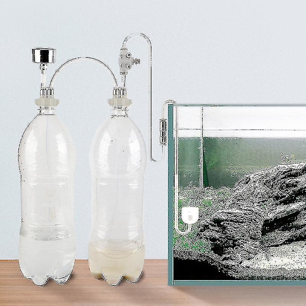 Akvaarion Pullo Korkki DIY Elävien Kasvien CO2-Diffuusorin Ilman Generaattorin Järjestelmälle Kuuma
