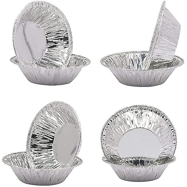 100 Foliebakke Muffinsforme Metalbakke Engangs