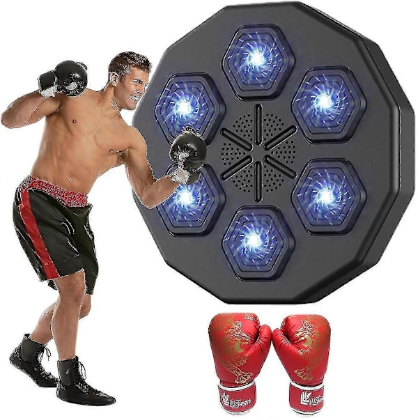 Boks Træningsmusik Elektronisk Boks Vægmål Intelligent App Kamp Træn Med Boksesæk, 100% Ny Music Boxing Machine