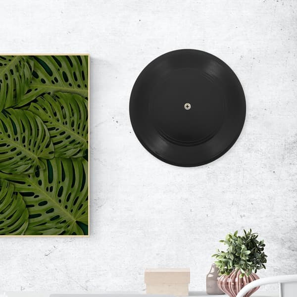 10 stk. sorte vinylplader vægdekoration til indie-æstetiske rum